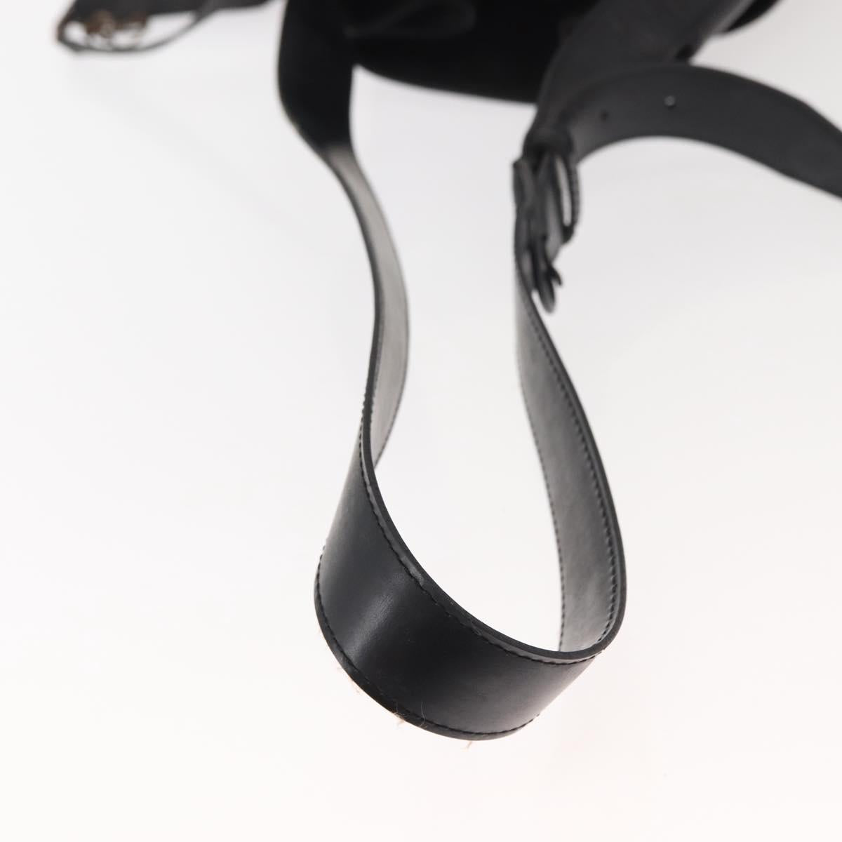 LOUIS VUITTON Epi Sac Depaule GM Shoulder Bag Black M80155 LV Auth 146910