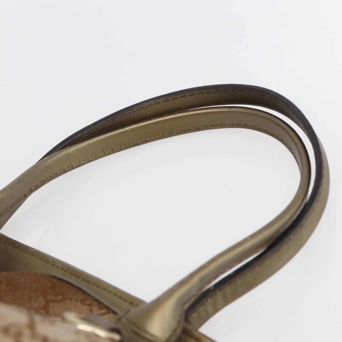 GUCCI GG Canvas Heart Bit Tote Bag Beige Gold 269956 Auth 146912