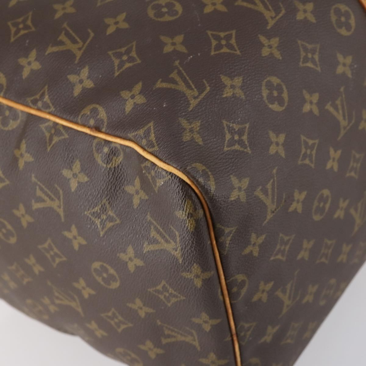LOUIS VUITTON Monogram Sac Souple 55 Boston Bag M41622 LV Auth 146922