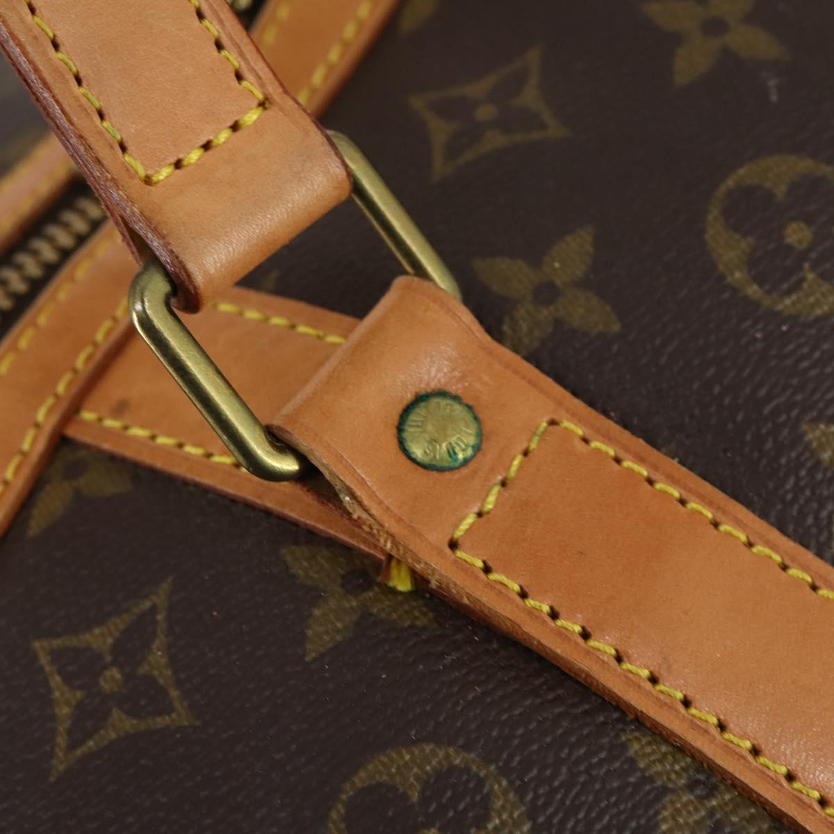 LOUIS VUITTON Monogram Sac Souple 55 Boston Bag M41622 LV Auth 146922