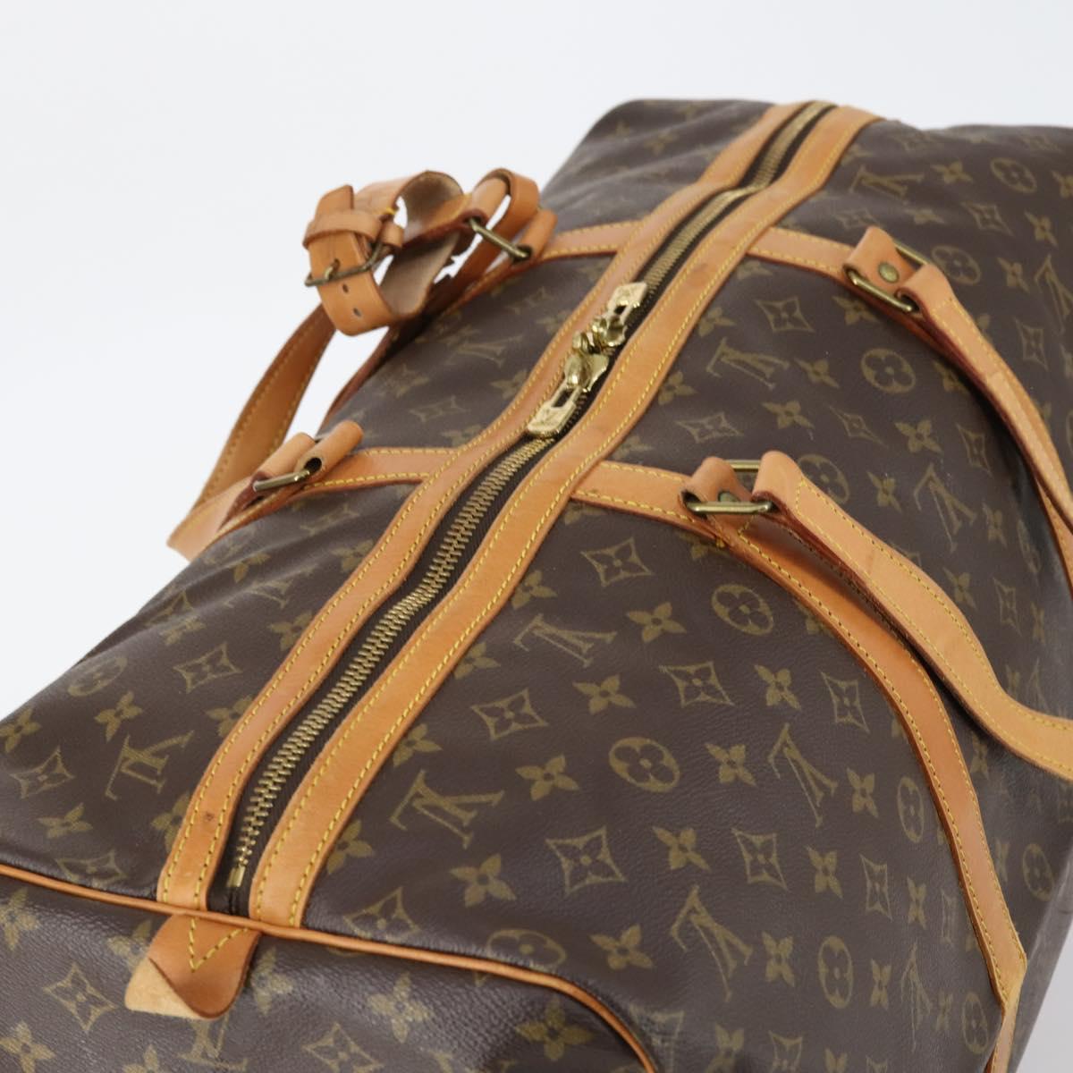 LOUIS VUITTON Monogram Sac Souple 55 Boston Bag M41622 LV Auth 146922