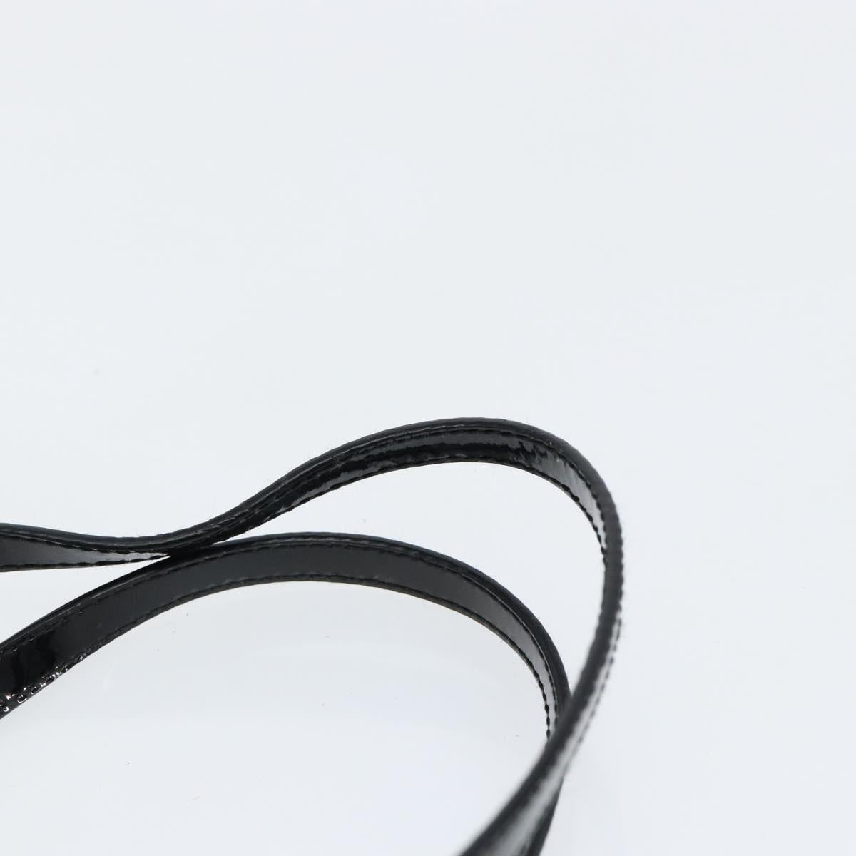 PRADA Hand Bag Nylon Purple Silver Auth 146924