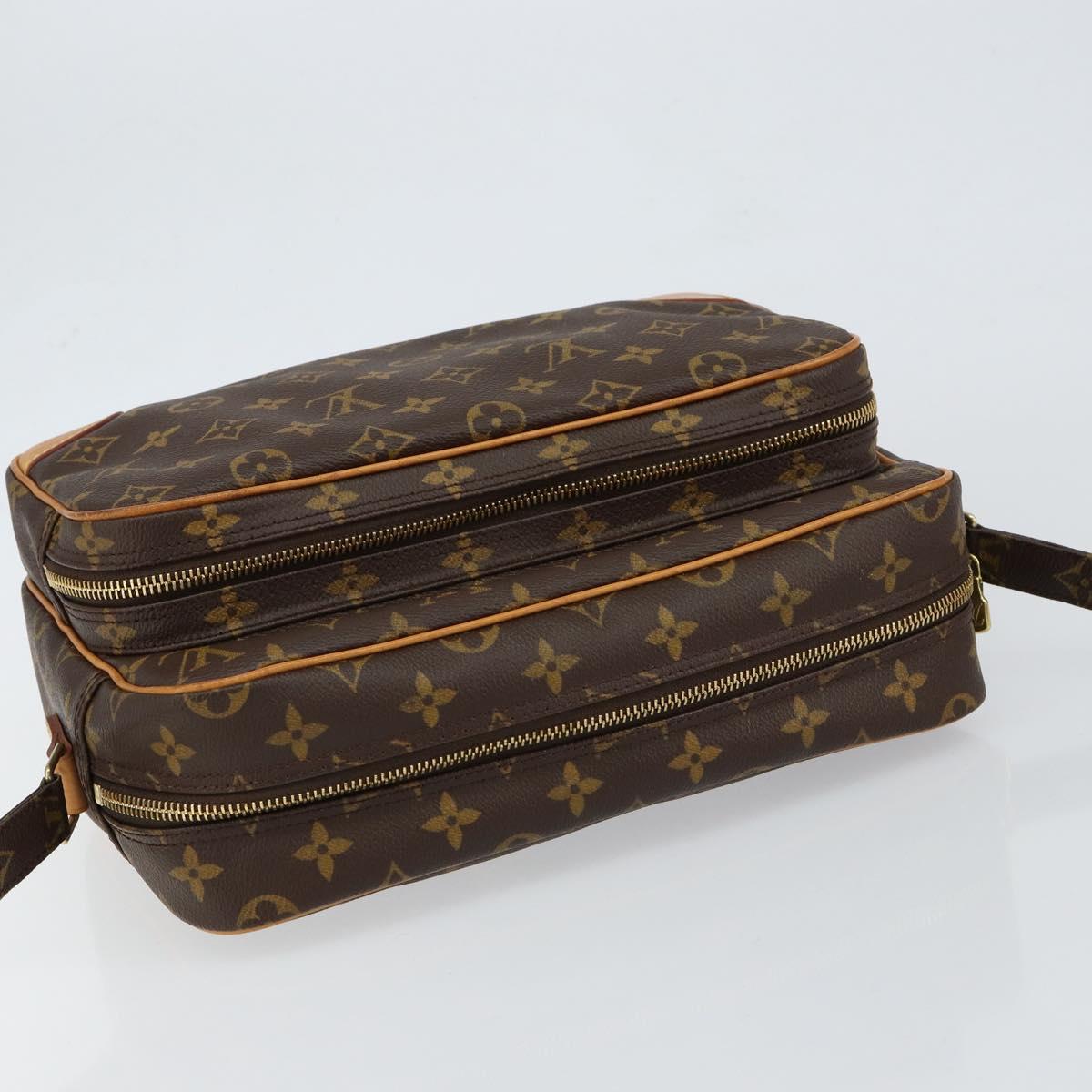 LOUIS VUITTON Monogram Nile Shoulder Bag M45244 LV Auth 146936V