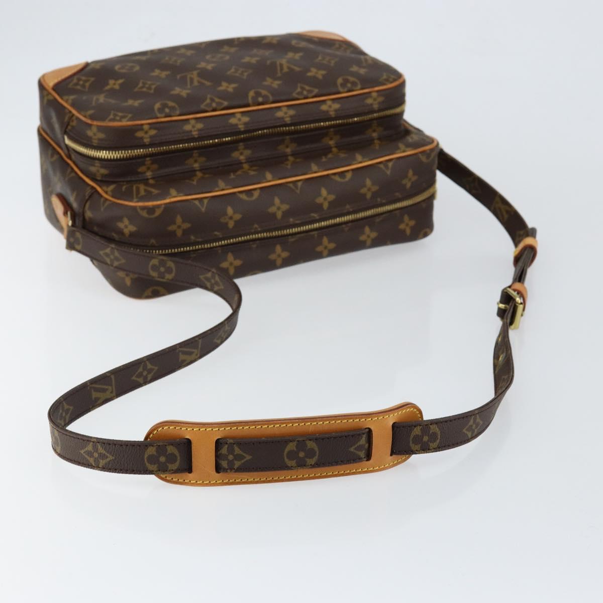 LOUIS VUITTON Monogram Nile Shoulder Bag M45244 LV Auth 146936V
