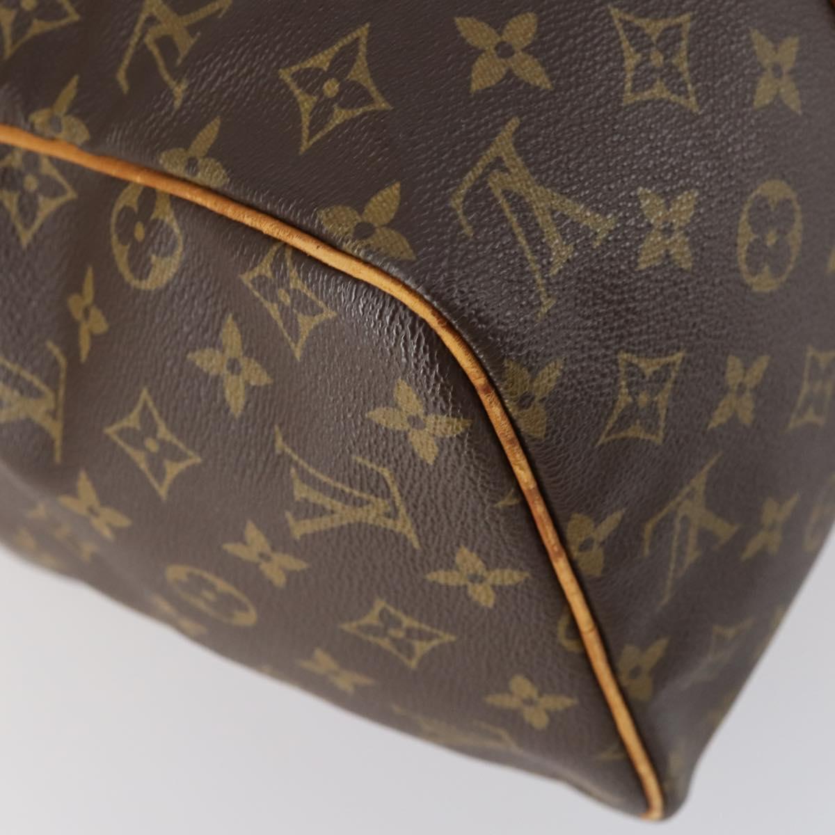 LOUIS VUITTON Monogram Sac Souple 35 Boston Bag M41626 LV Auth 146967