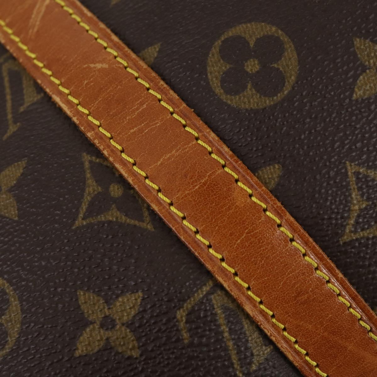 LOUIS VUITTON Monogram Sac Souple 35 Boston Bag M41626 LV Auth 146967