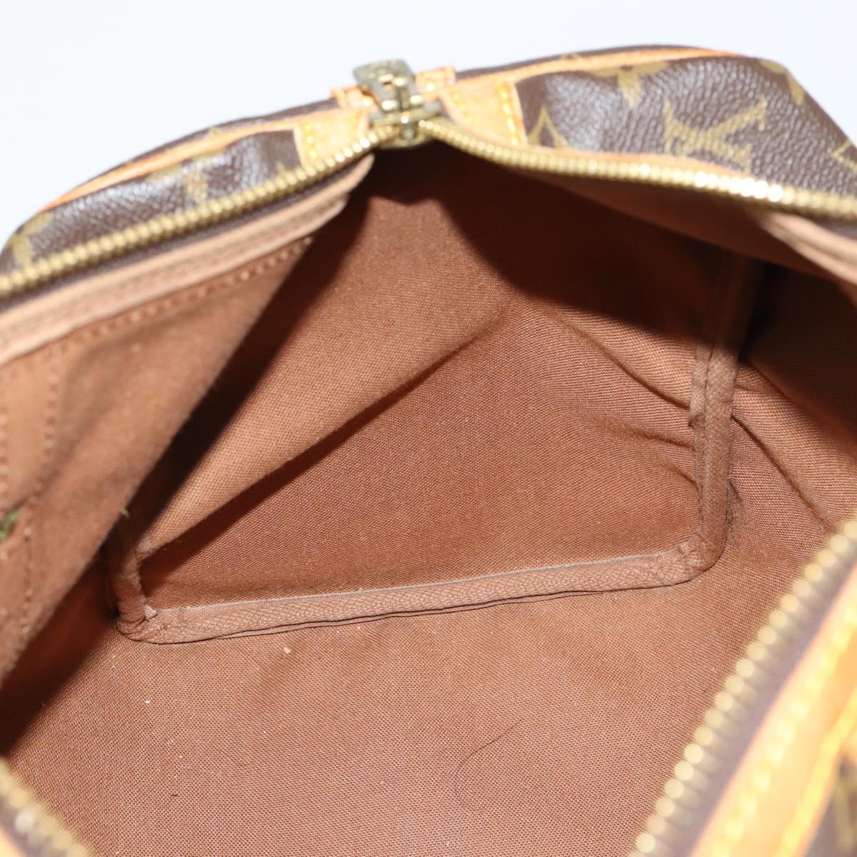 LOUIS VUITTON Monogram Sac Souple 35 Boston Bag M41626 LV Auth 146967