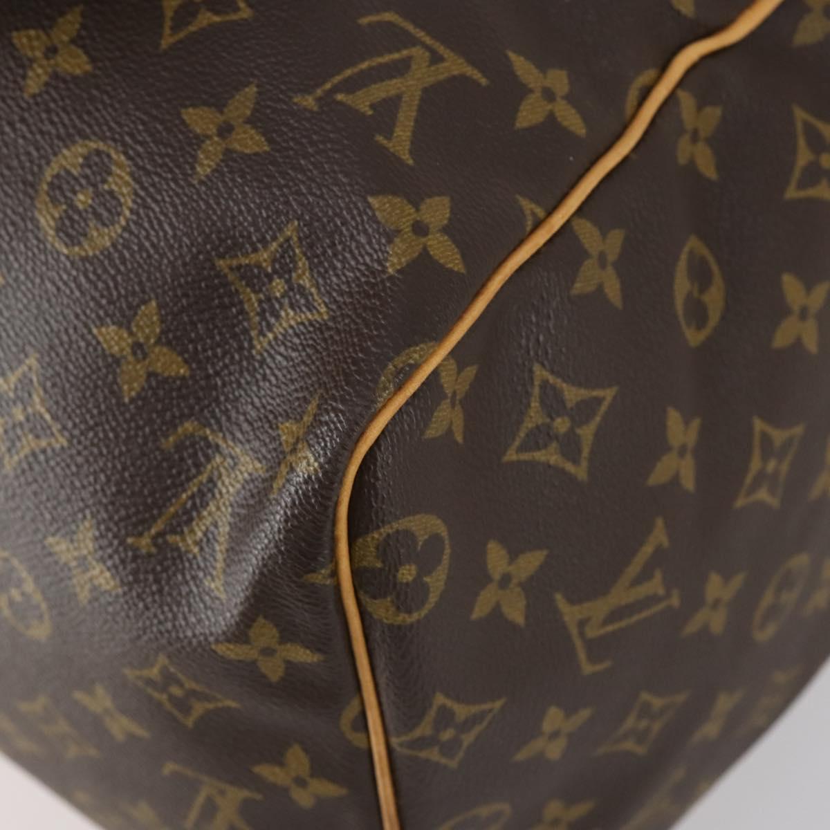 LOUIS VUITTON Monogram Sac Souple 45 Boston Bag M41624 LV Auth 146968