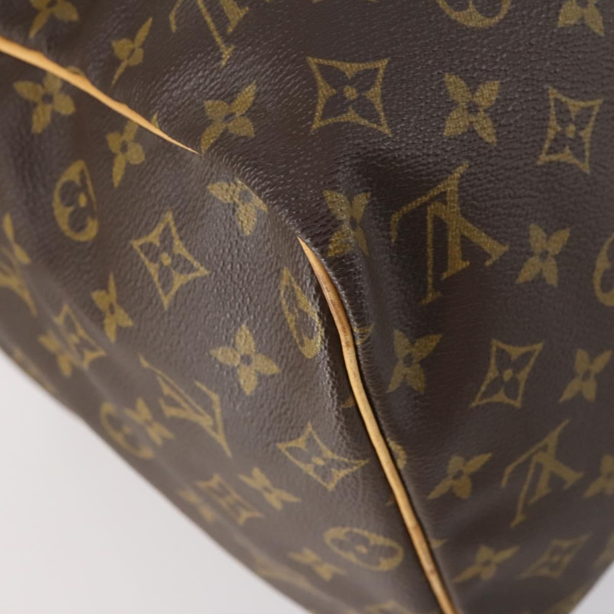 LOUIS VUITTON Monogram Sac Souple 45 Boston Bag M41624 LV Auth 146968