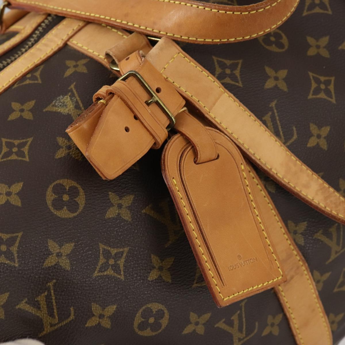 LOUIS VUITTON Monogram Sac Souple 45 Boston Bag M41624 LV Auth 146968
