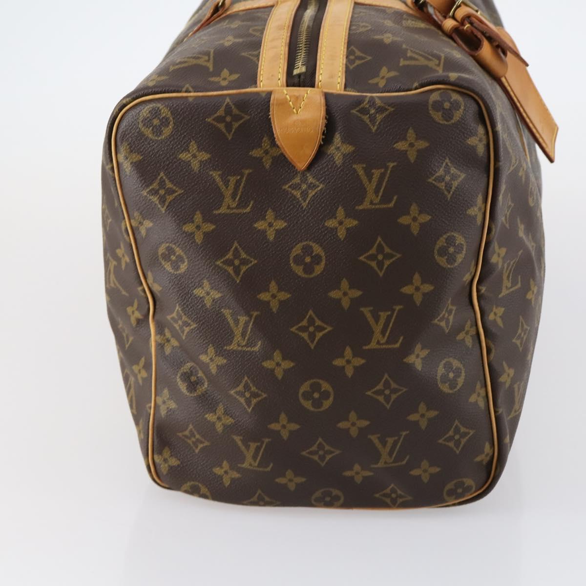 LOUIS VUITTON Monogram Sac Souple 45 Boston Bag M41624 LV Auth 146968