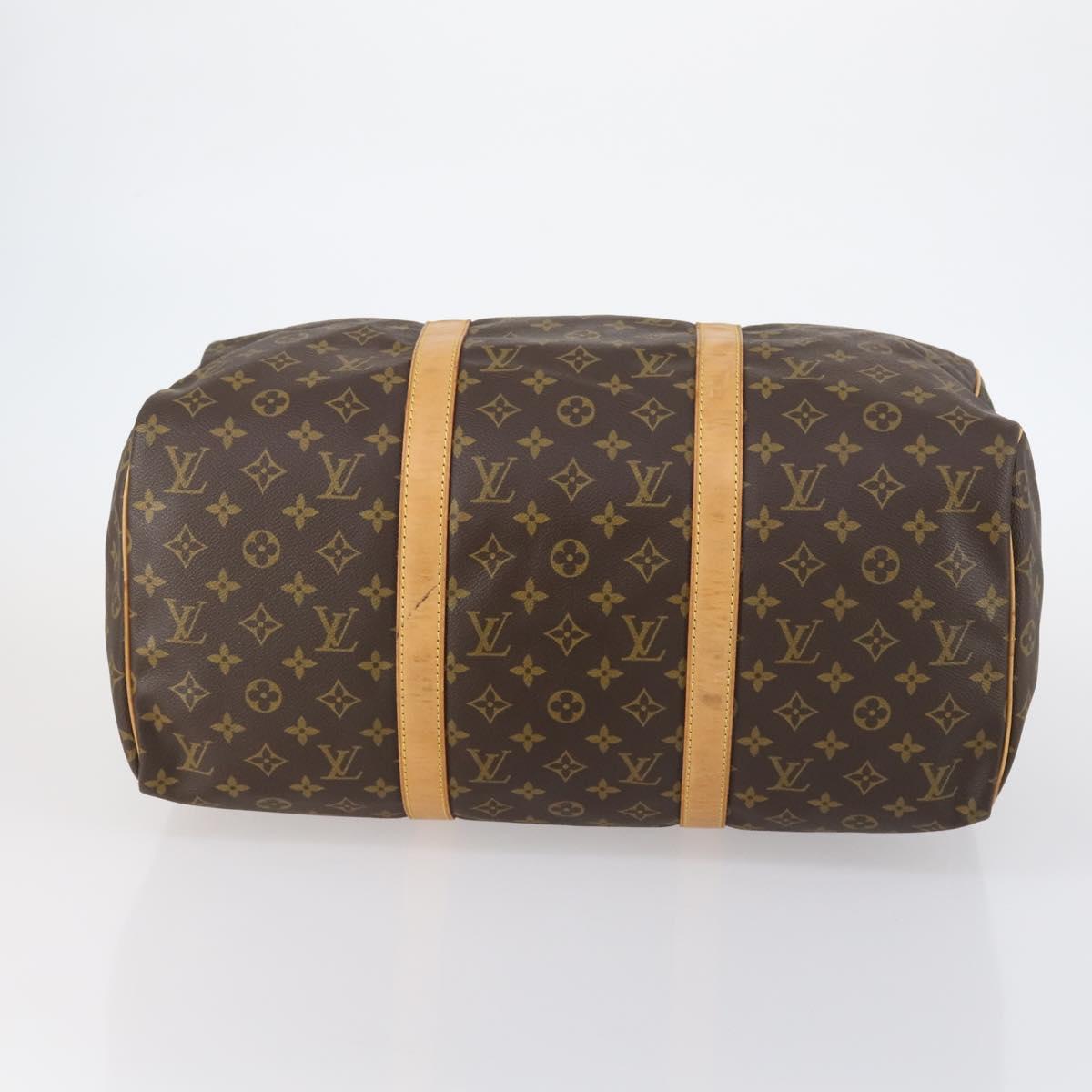 LOUIS VUITTON Monogram Sac Souple 45 Boston Bag M41624 LV Auth 146968