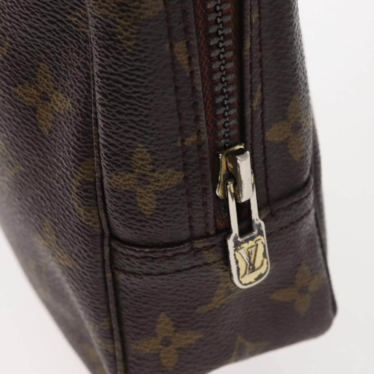 LOUIS VUITTON Monogram Trousse Toilette 23 Clutch Bag M47524 LV Auth 146972