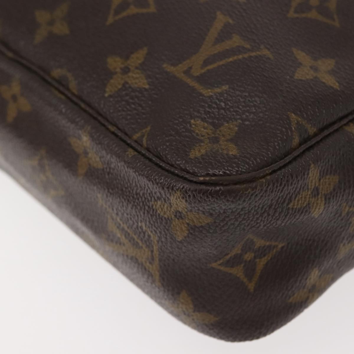 LOUIS VUITTON Monogram Trousse Toilette 23 Clutch Bag M47524 LV Auth 146972
