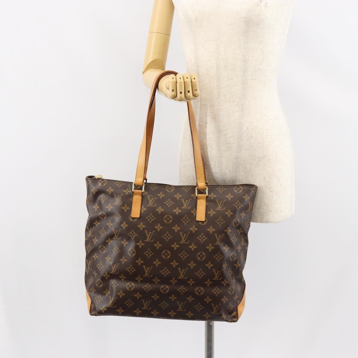 LOUIS VUITTON Monogram Cabas Mezzo Tote Bag M51151 LV Auth 146973V