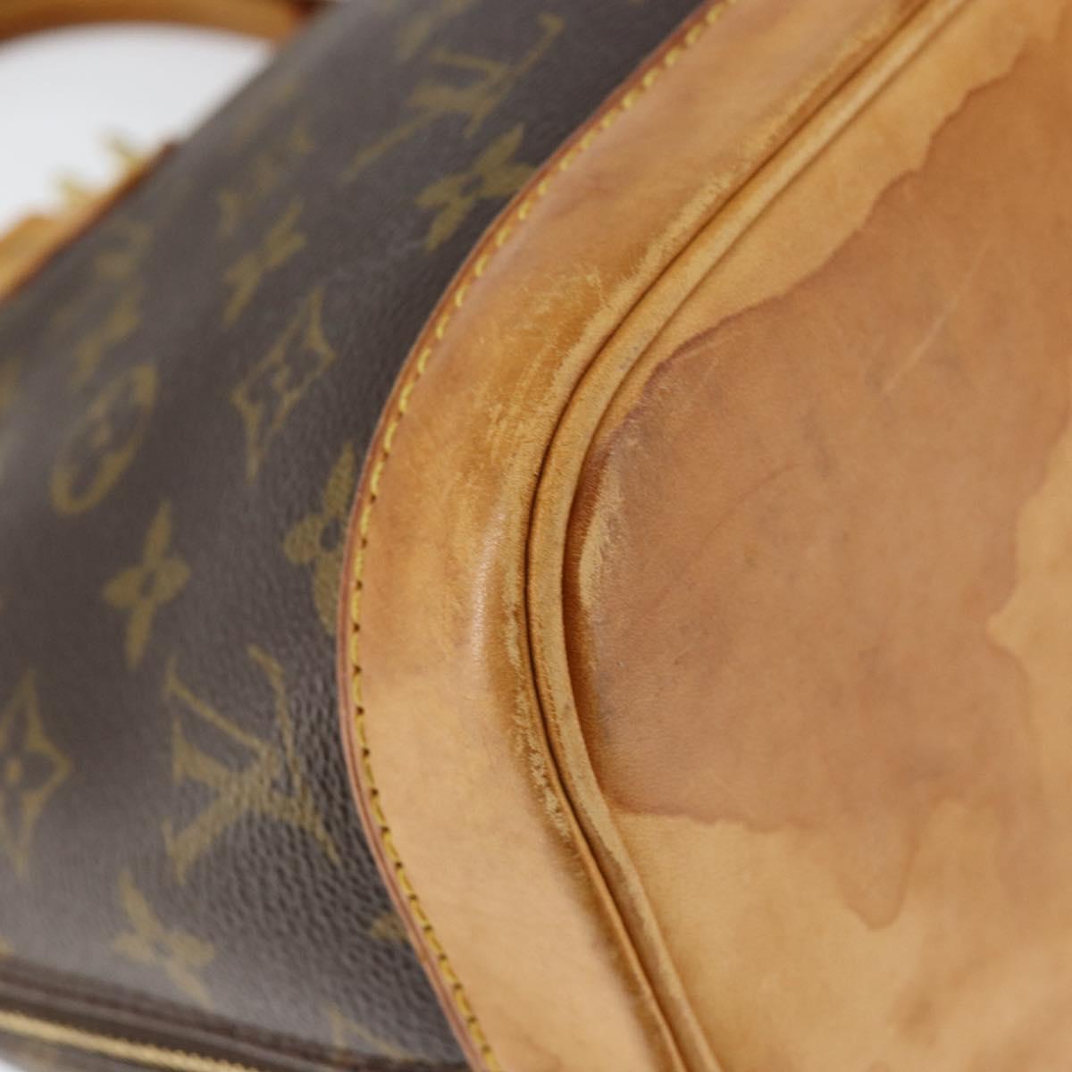 LOUIS VUITTON Monogram Alma Hand Bag M51130 LV Auth 146987