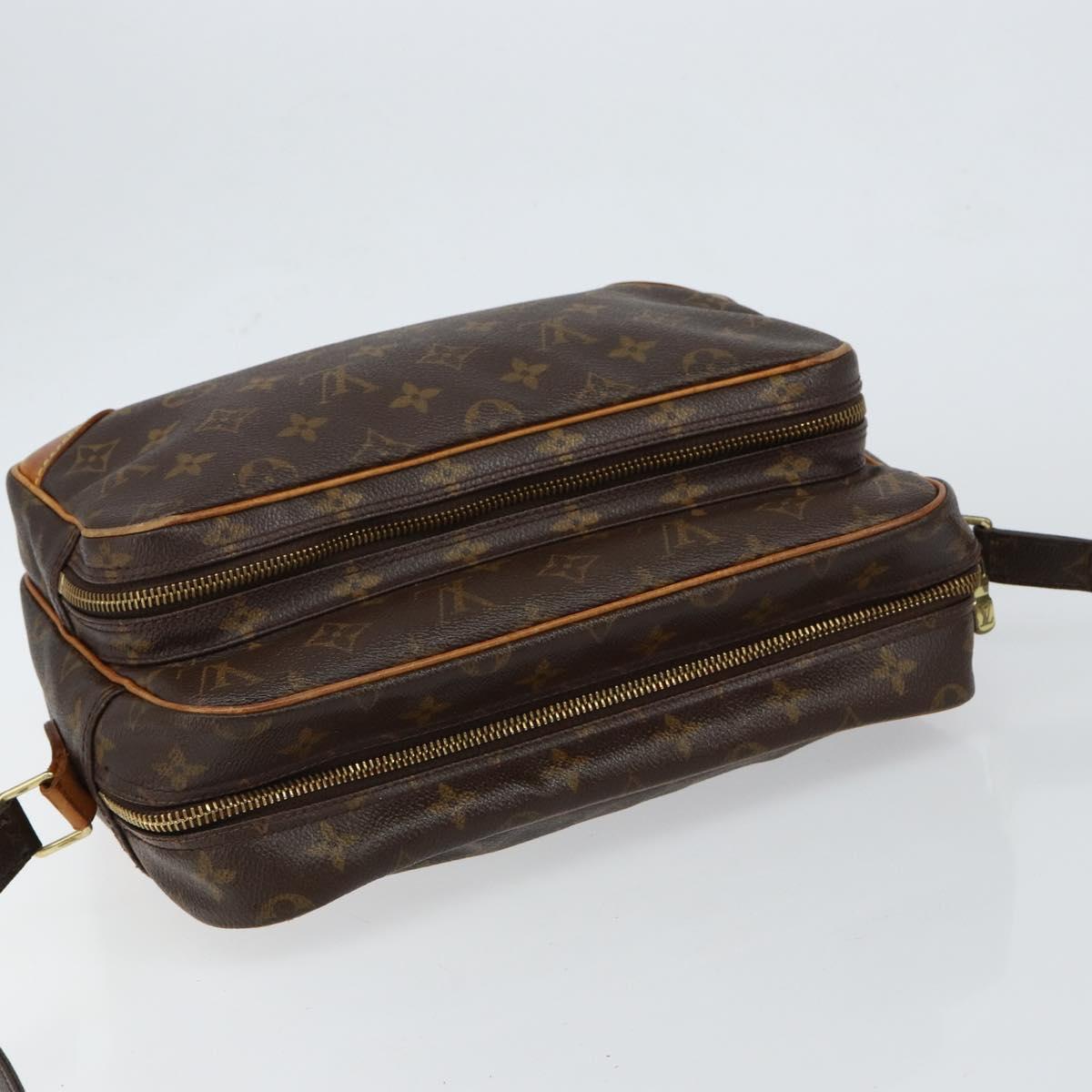 LOUIS VUITTON Monogram Nile Shoulder Bag M45244 LV Auth 146989