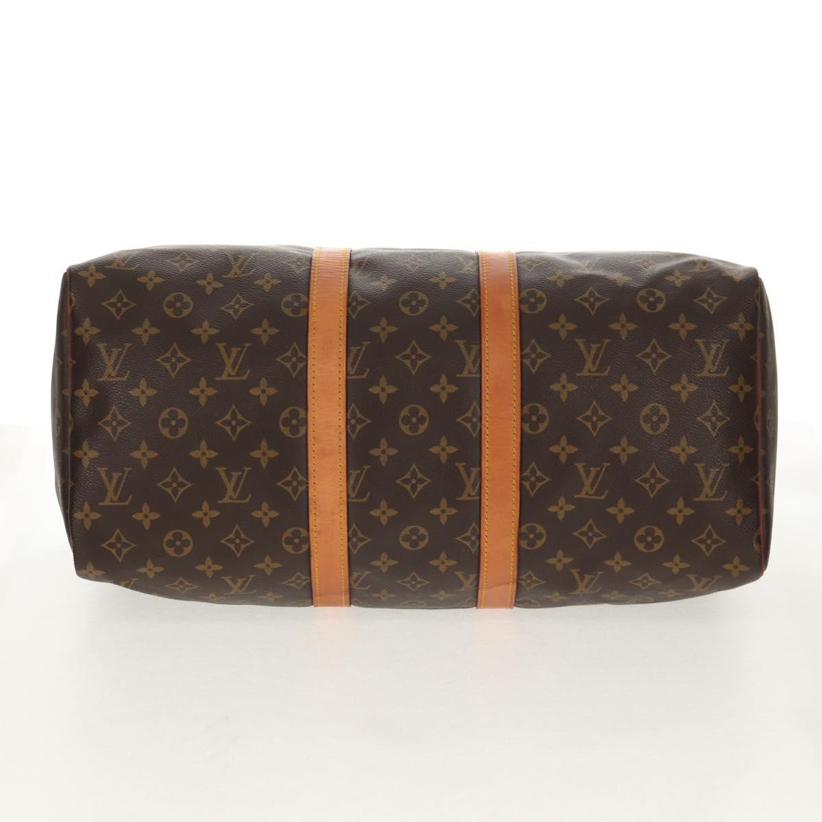 LOUIS VUITTON Monogram Keepall 45 Boston Bag M41428 LV Auth 146991V