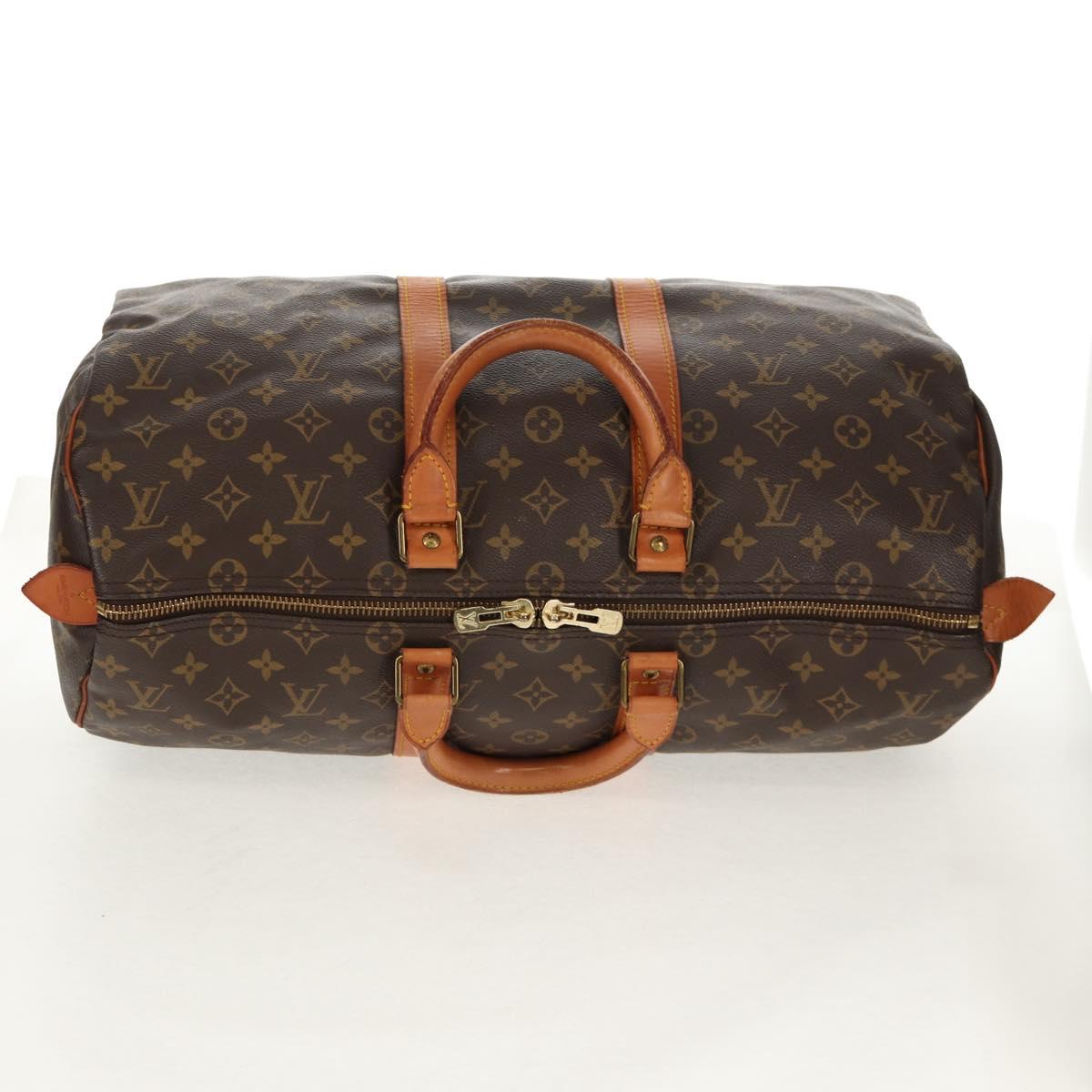 LOUIS VUITTON Monogram Keepall 45 Boston Bag M41428 LV Auth 146991V
