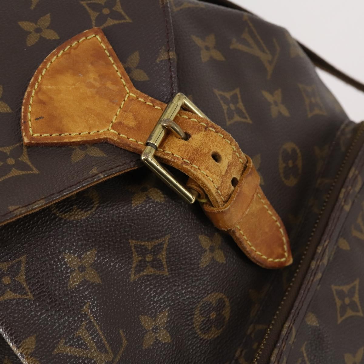 LOUIS VUITTON Monogram Montsouris GM Backpack M51135 LV Auth 147004