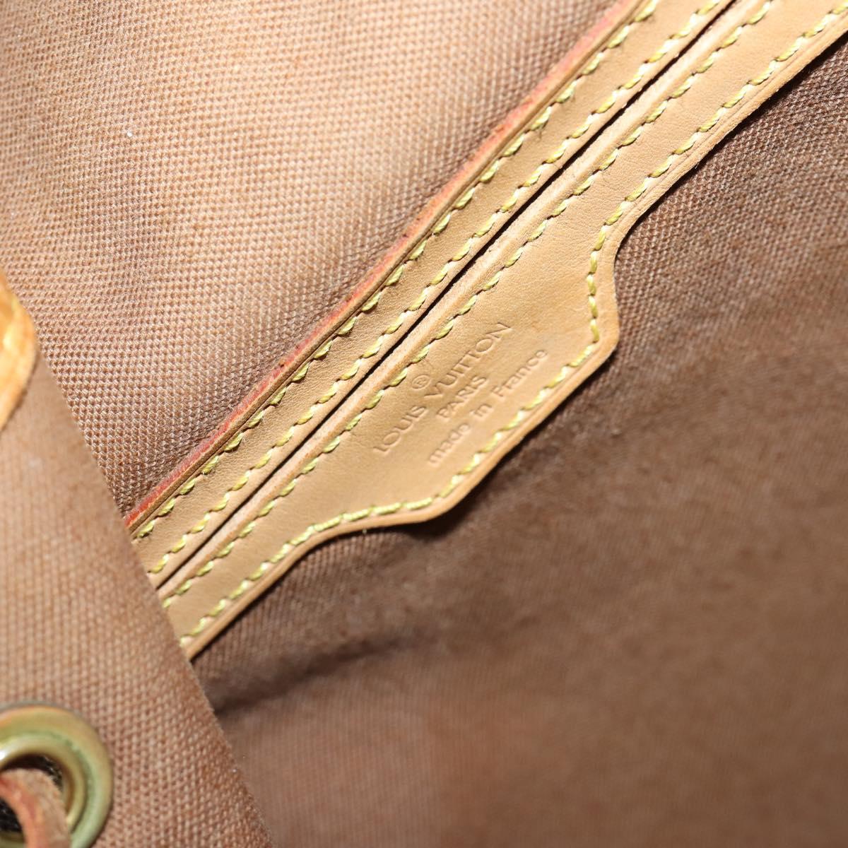 LOUIS VUITTON Monogram Montsouris GM Backpack M51135 LV Auth 147004