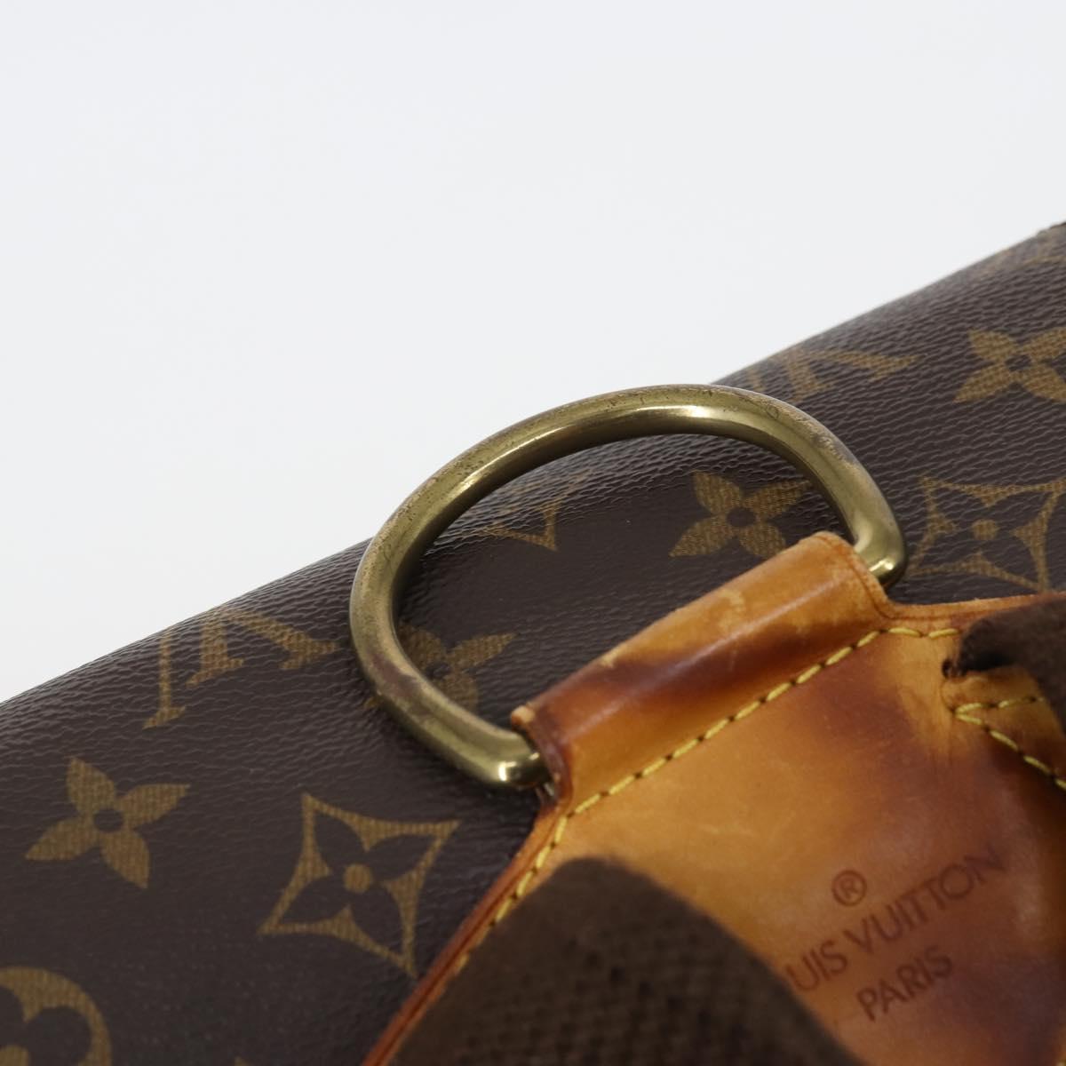 LOUIS VUITTON Monogram Montsouris GM Backpack M51135 LV Auth 147004