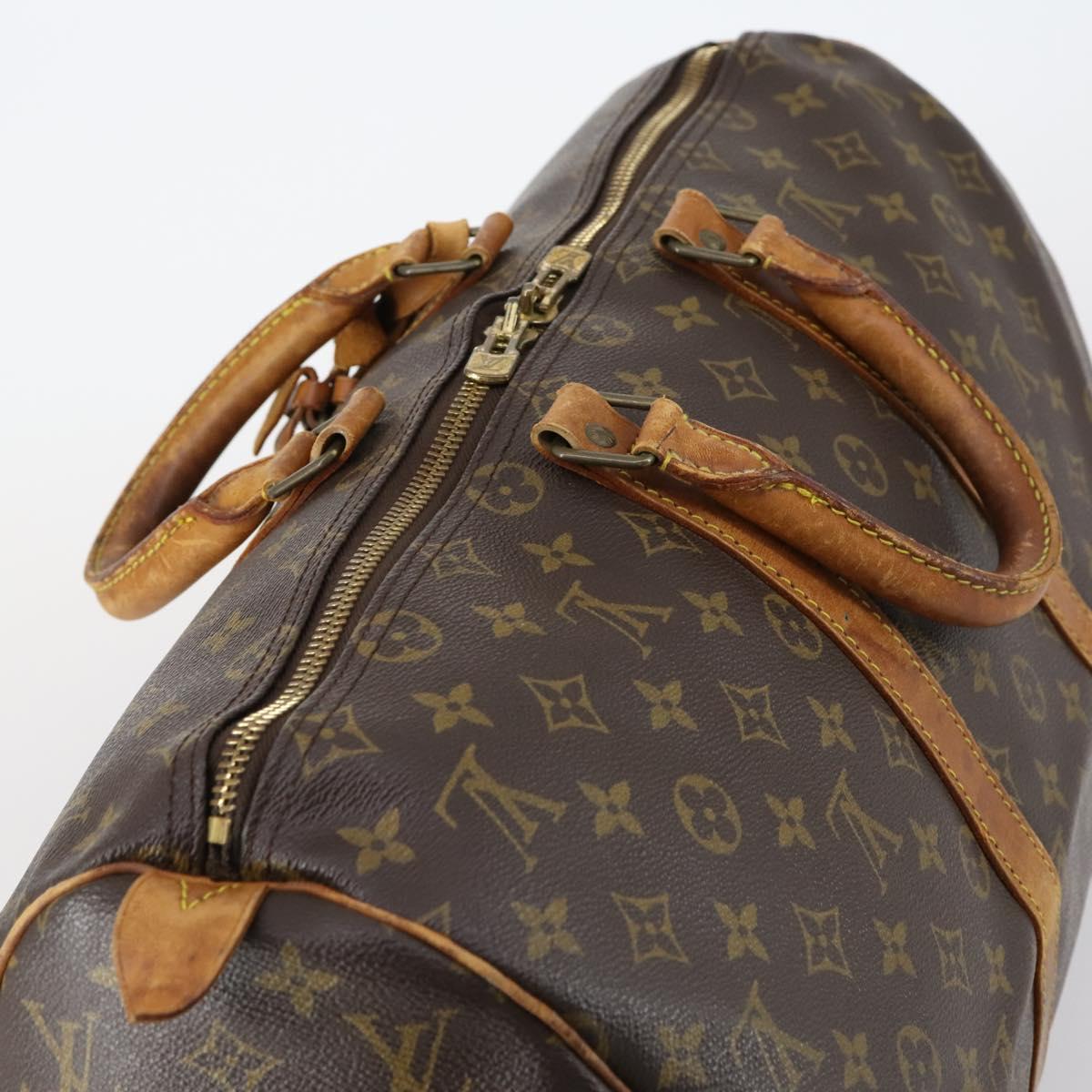 LOUIS VUITTON Monogram Keepall 45 Boston Bag M41428 LV Auth 147006