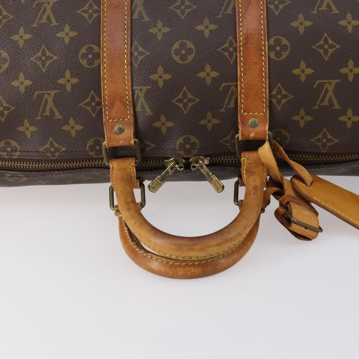 LOUIS VUITTON Monogram Keepall 45 Boston Bag M41428 LV Auth 147006