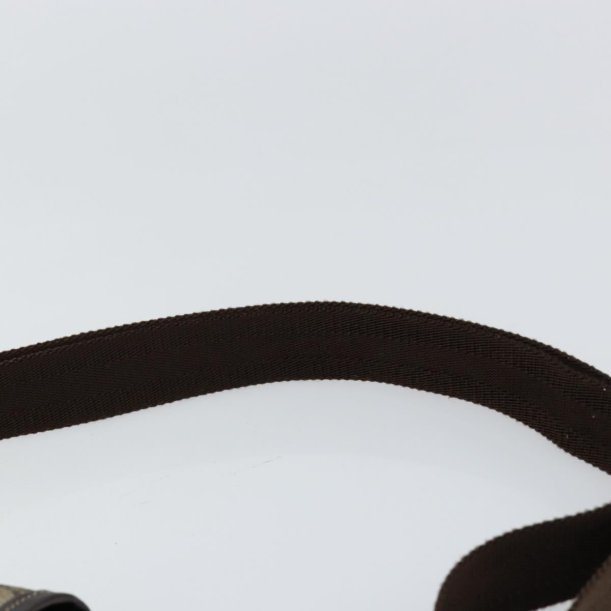 GUCCI GG Supreme Shoulder Bag PVC Beige Gold 223666 Auth 147008