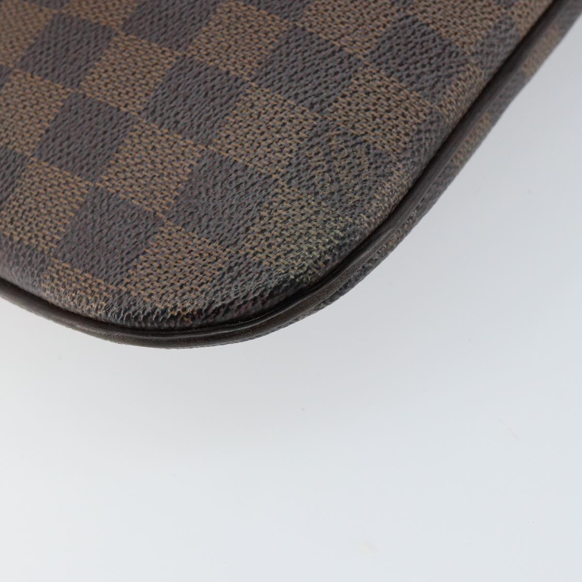 LOUIS VUITTON Damier Ebene Pochette Bosphore Shoulder Bag N51111 LV Auth 147014