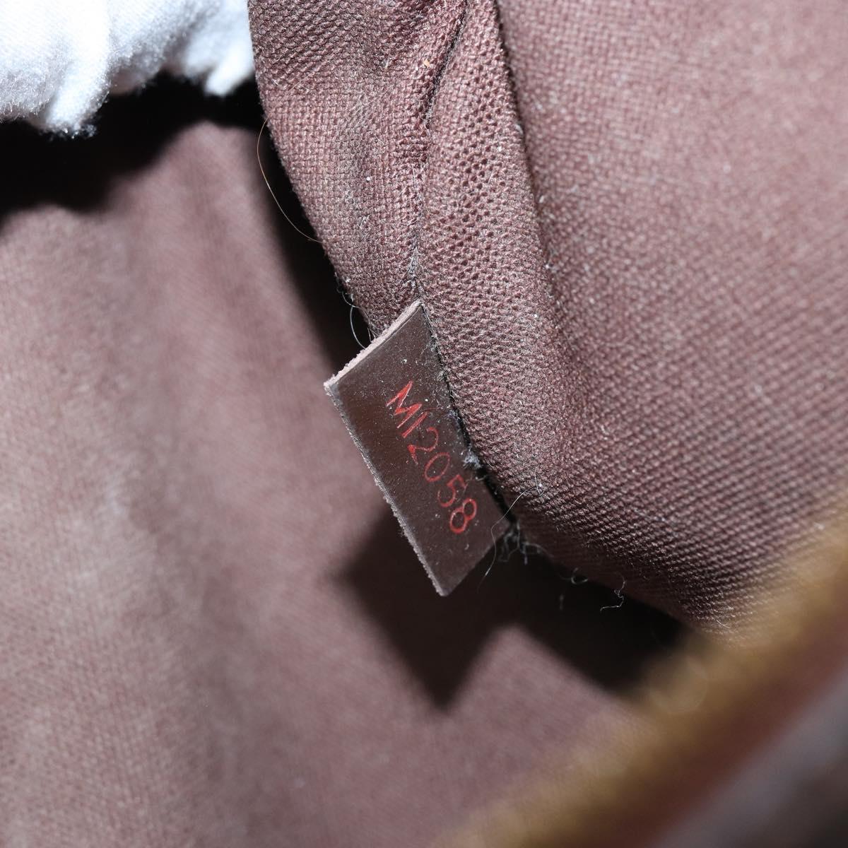 LOUIS VUITTON Damier Ebene Pochette Bosphore Shoulder Bag N51111 LV Auth 147014