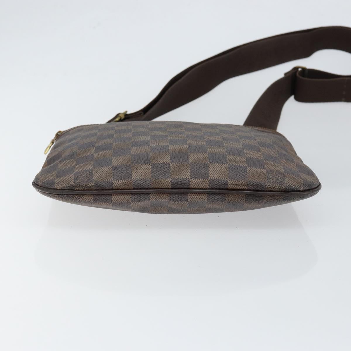 LOUIS VUITTON Damier Ebene Pochette Bosphore Shoulder Bag N51111 LV Auth 147014