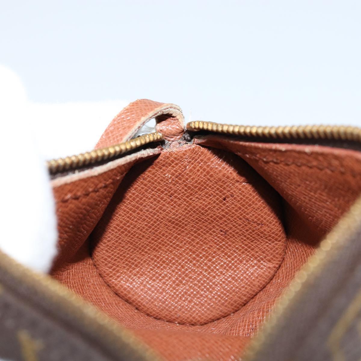 LOUIS VUITTON Monogram Papillon Pouch LV Auth 147019