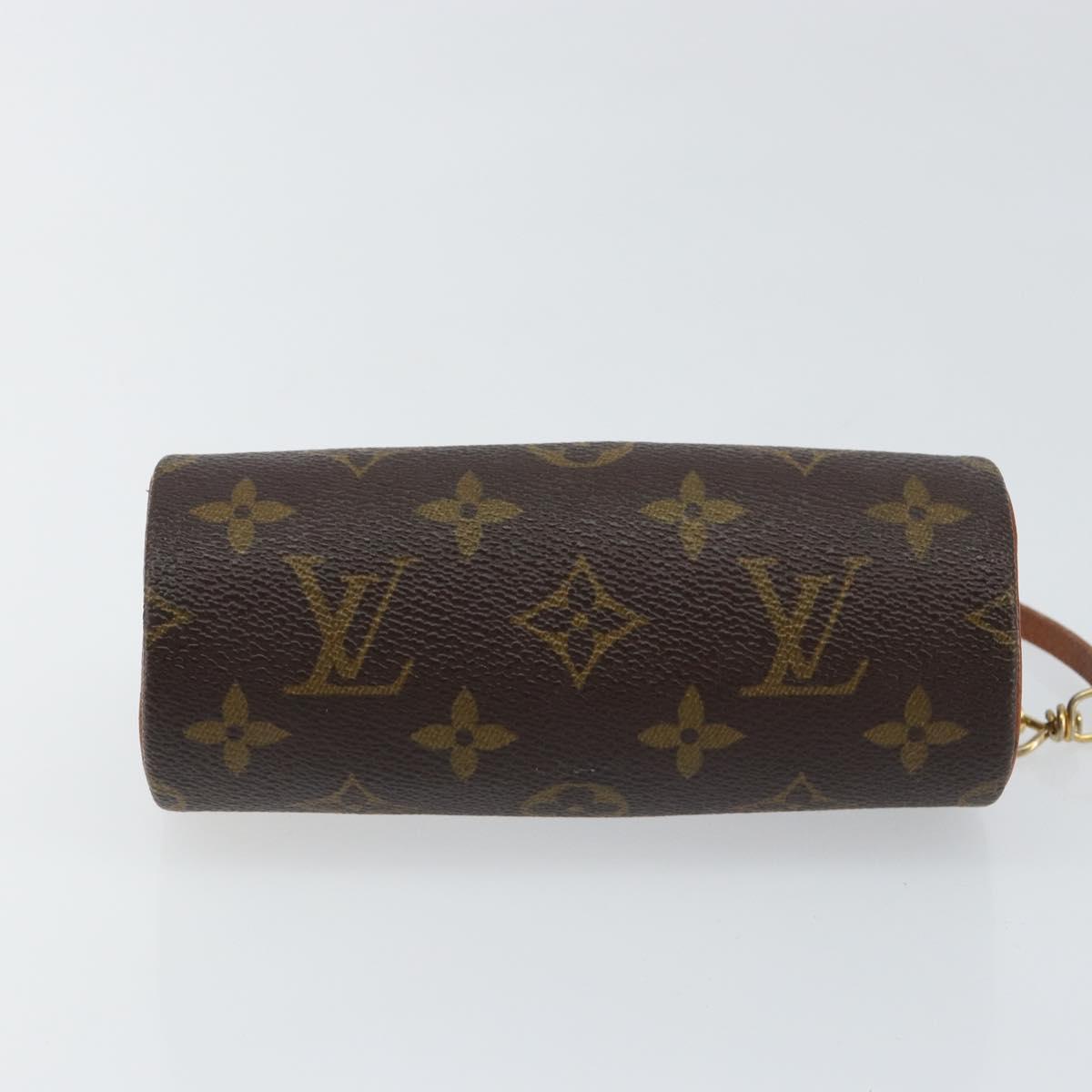 LOUIS VUITTON Monogram Papillon Pouch LV Auth 147019