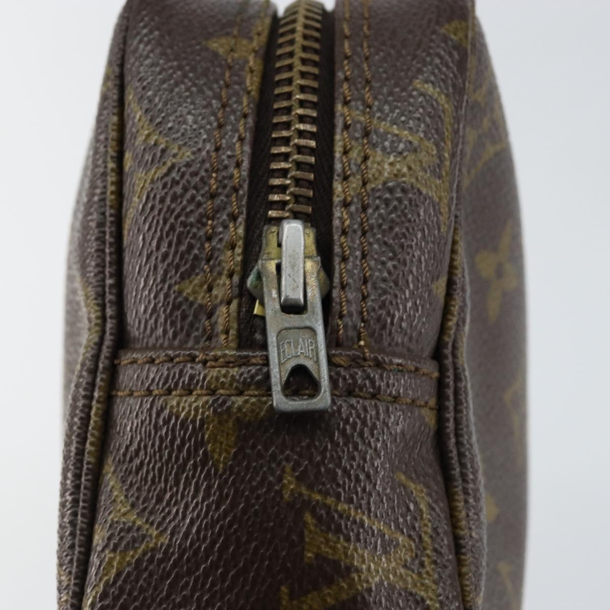 LOUIS VUITTON Monogram Trousse Toilette 18 Pouch M47526 LV Auth 147022