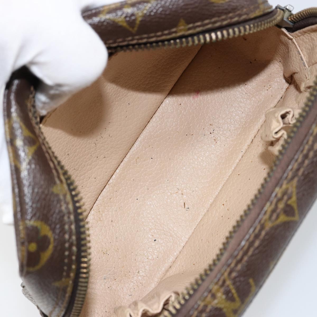 LOUIS VUITTON Monogram Trousse Toilette 18 Pouch M47526 LV Auth 147022
