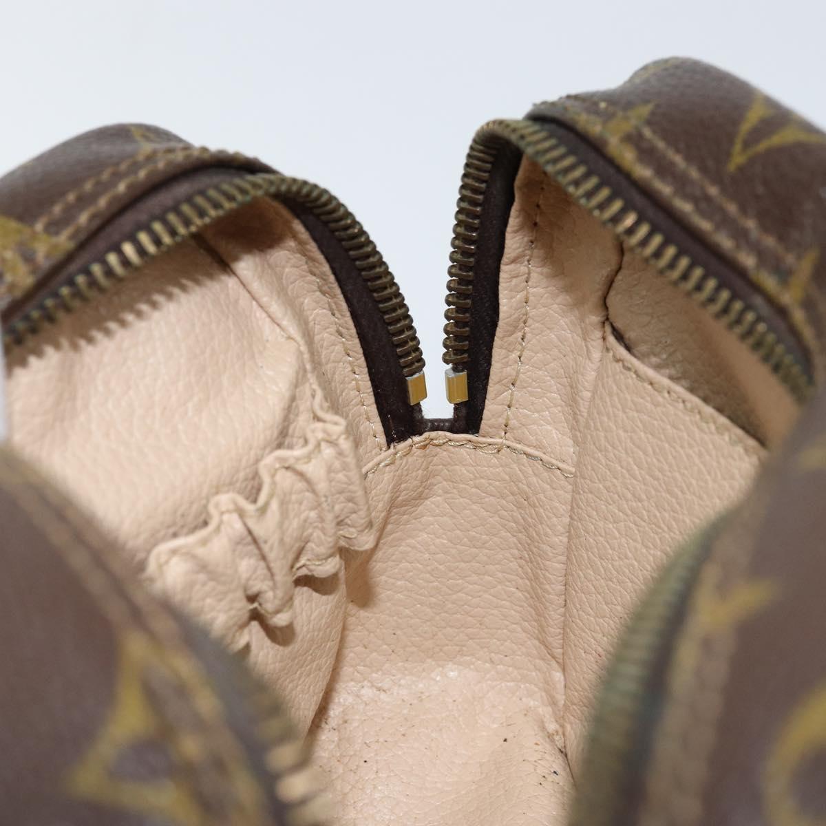 LOUIS VUITTON Monogram Trousse Toilette 18 Pouch M47526 LV Auth 147022