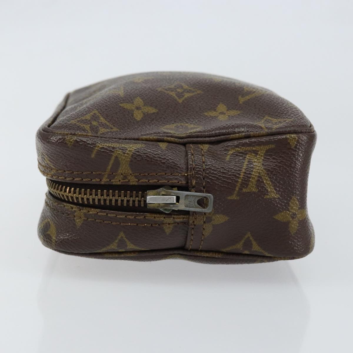 LOUIS VUITTON Monogram Trousse Toilette 18 Pouch M47526 LV Auth 147022