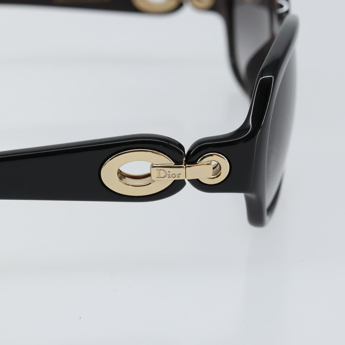 Christian Dior Sunglasses Plastic Black Auth 147048