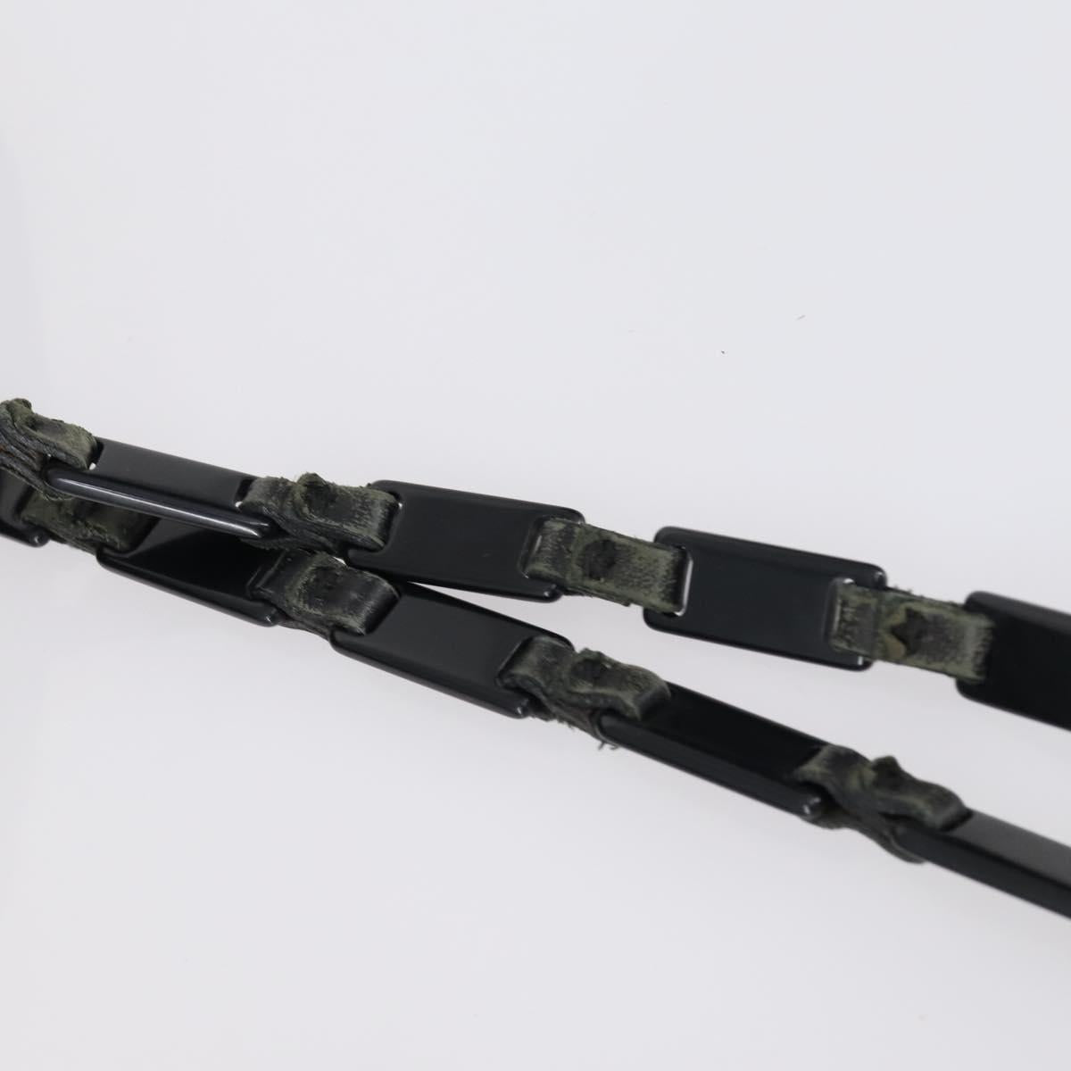 PRADA Tote Bag Nylon 4 Set Black Blue Auth 147053