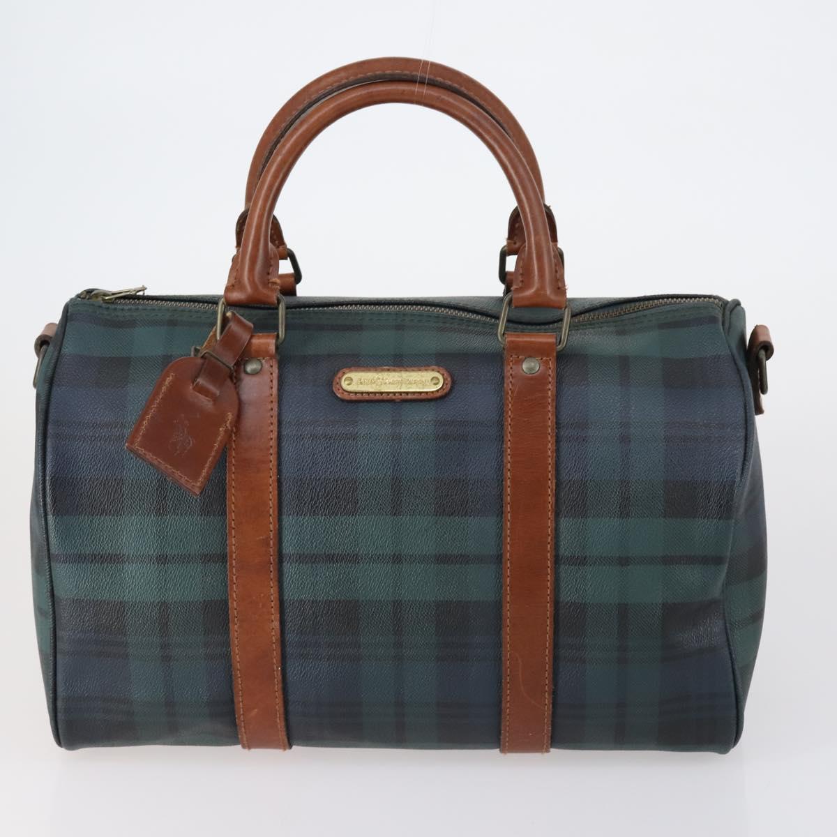 Poro Ralph Lauren Etro Salvatore Ferragamo Valentino Bag PVC 5 Set Auth 147055