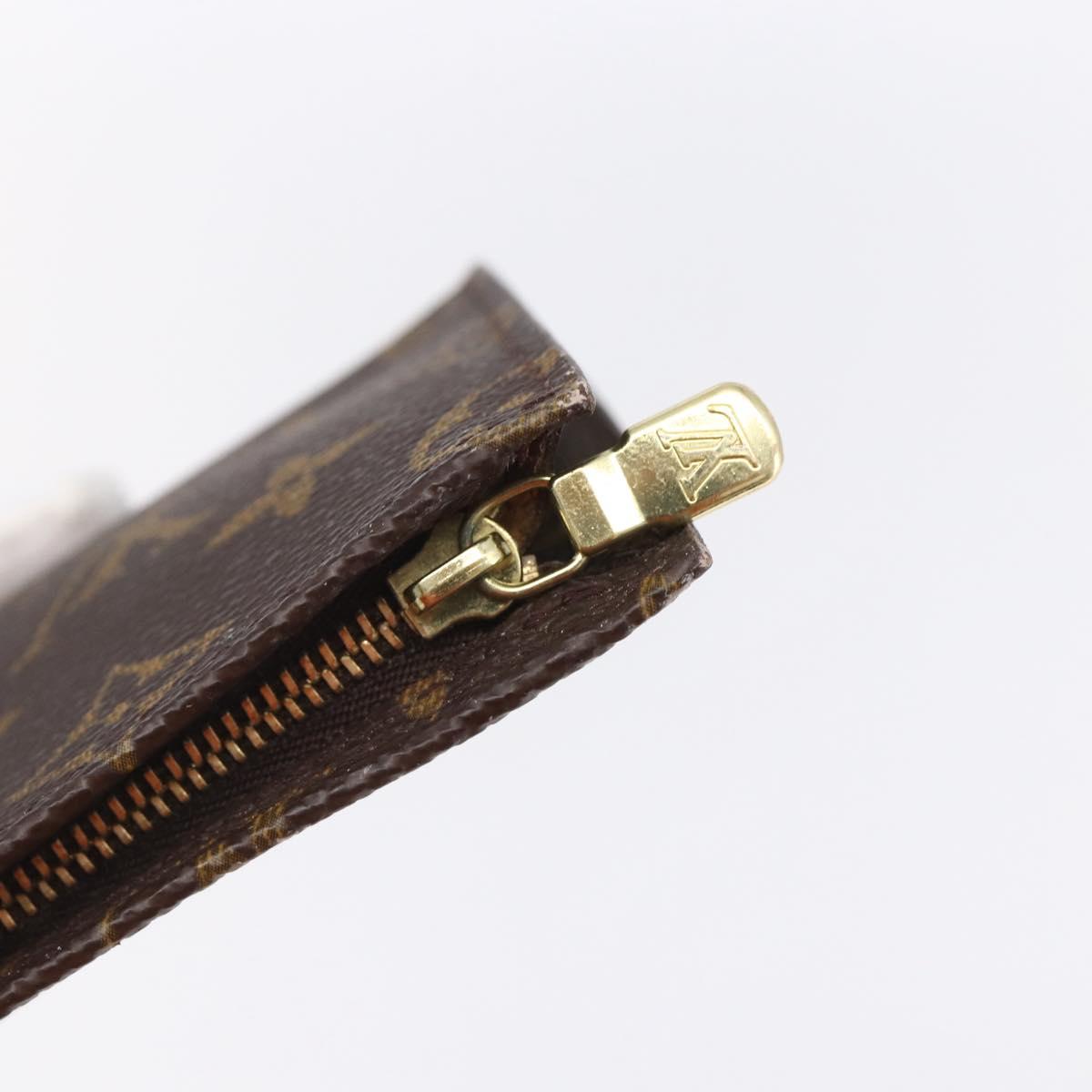 LOUIS VUITTON Monogram Bucket PM Accessory Pouch LV Auth 147060