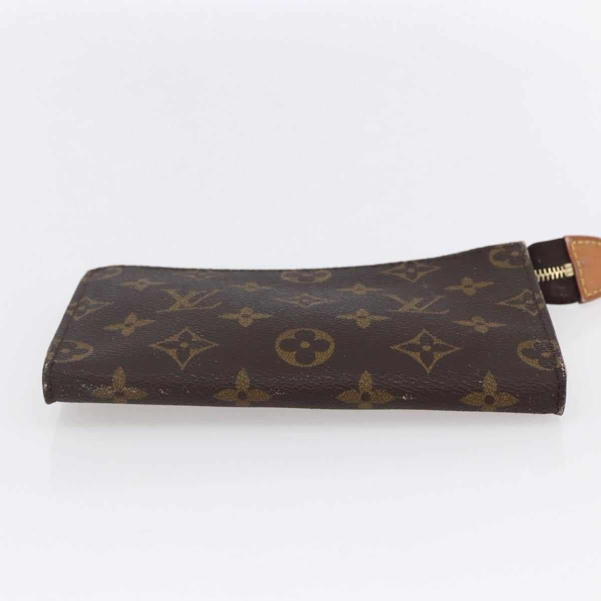 LOUIS VUITTON Monogram Bucket PM Accessory Pouch LV Auth 147060
