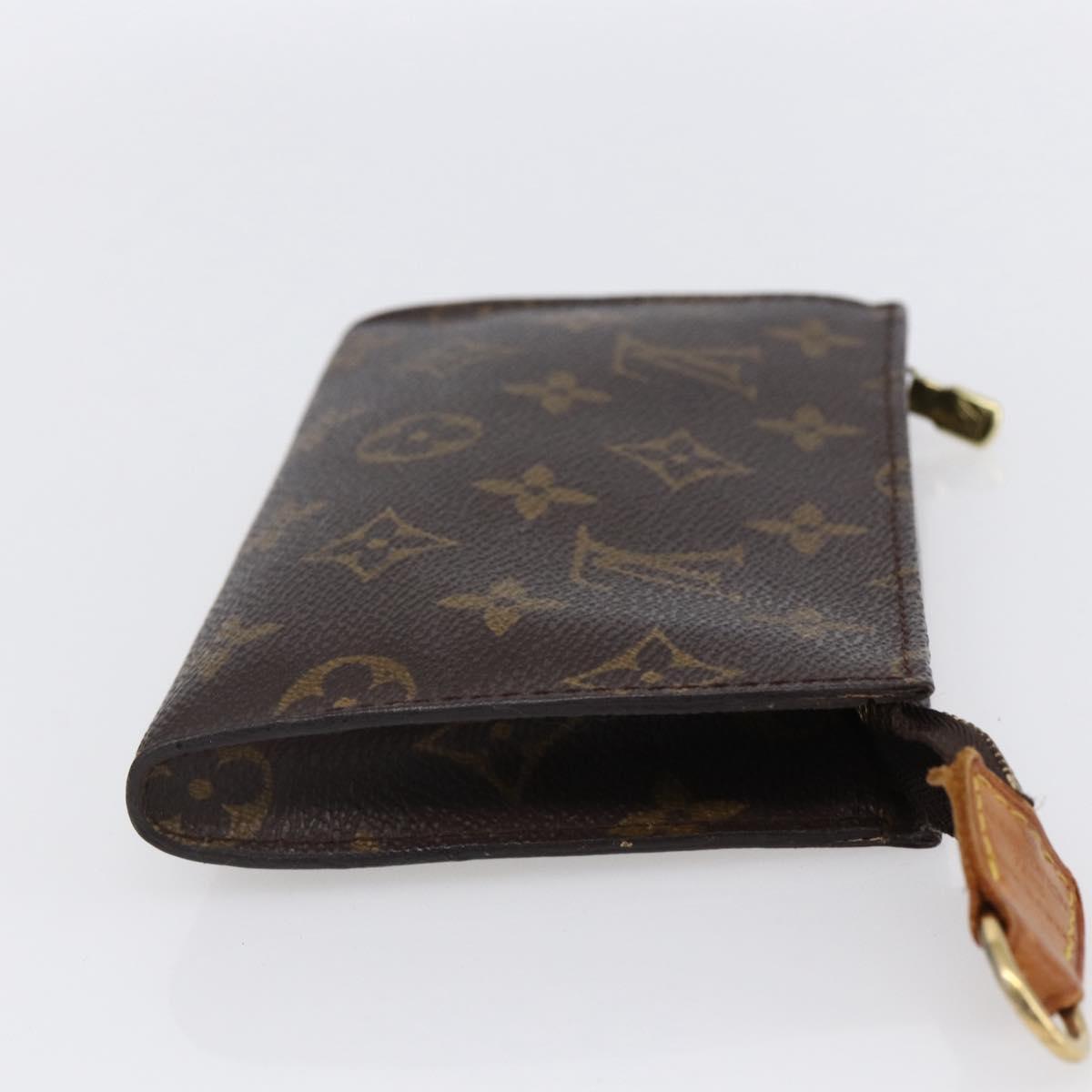 LOUIS VUITTON Monogram Bucket PM Accessory Pouch LV Auth 147070