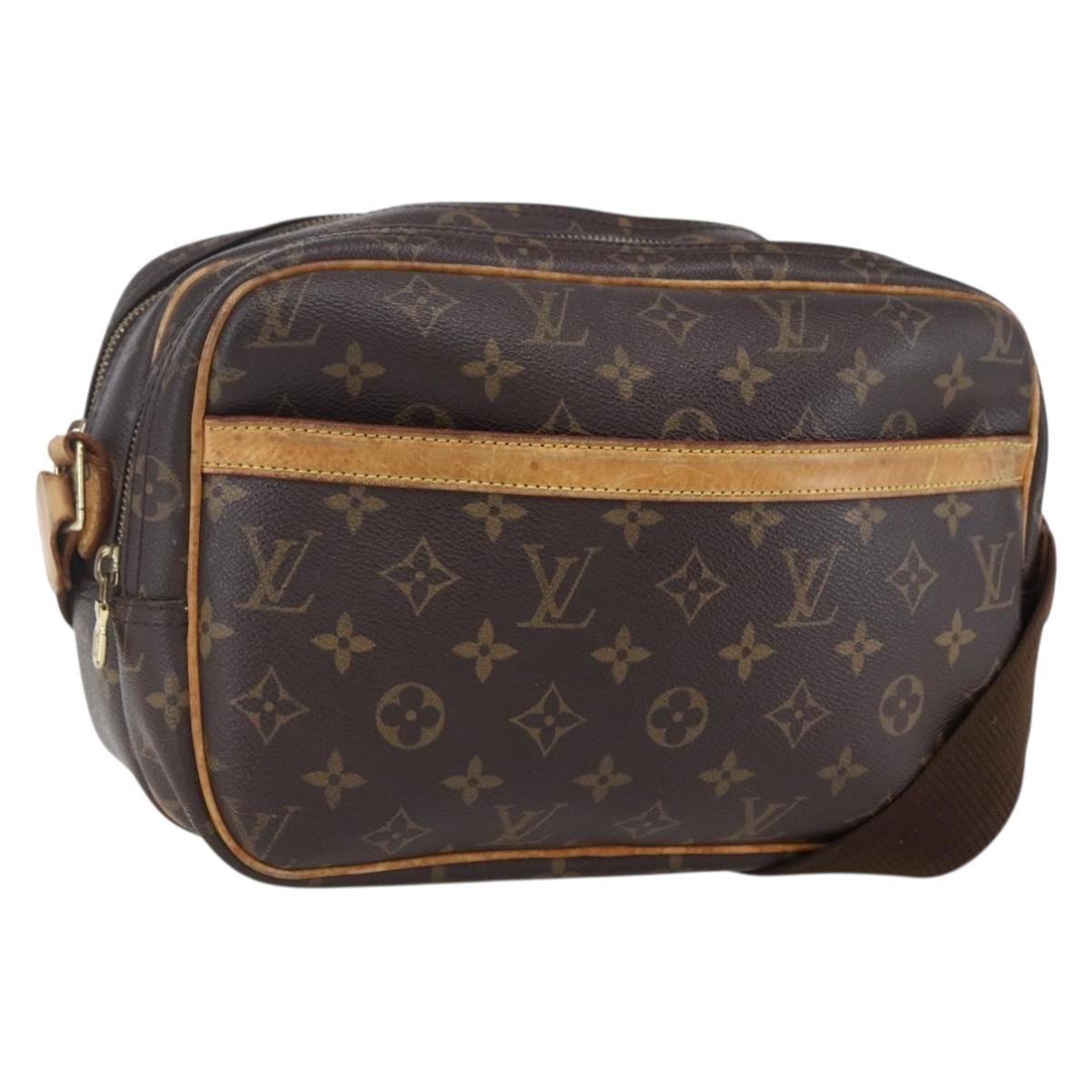 LOUIS VUITTON Monogram Reporter PM Shoulder Bag M45254 LV Auth 147091