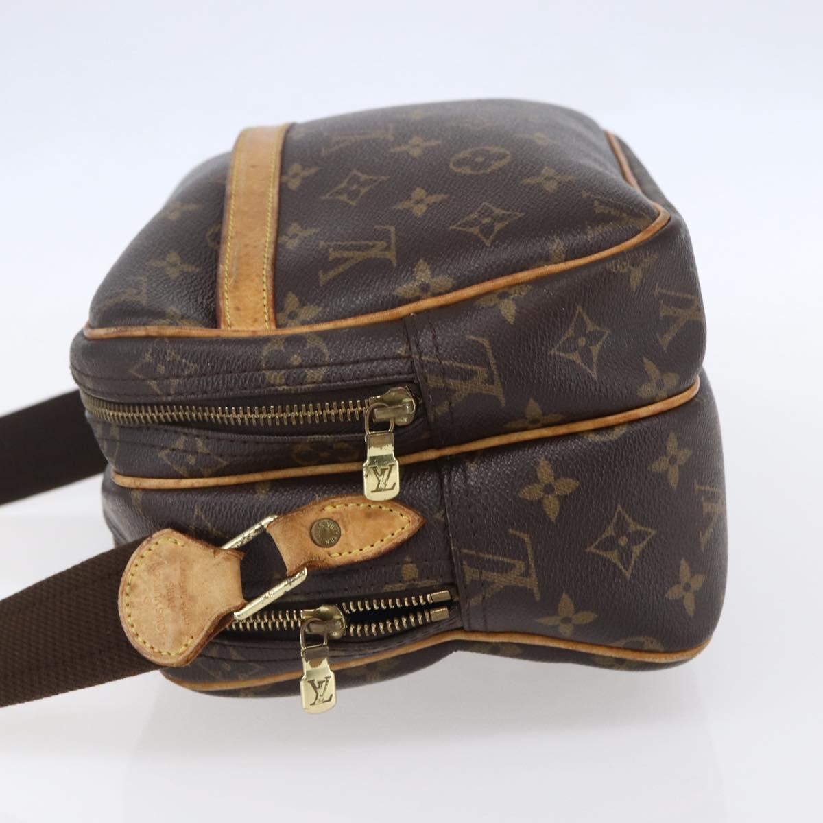 LOUIS VUITTON Monogram Reporter PM Shoulder Bag M45254 LV Auth 147091