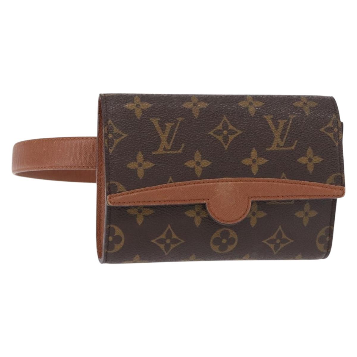 LOUIS VUITTON Monogram Pochette Arush Waist Bag M51975 LV Auth 147095