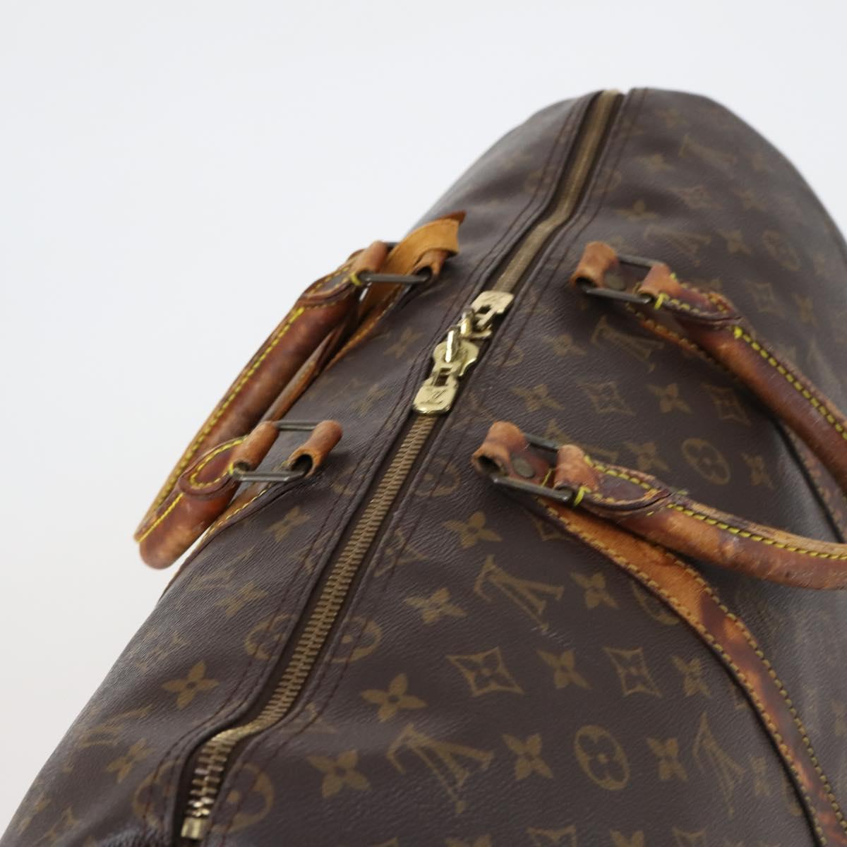 LOUIS VUITTON Monogram Keepall 50 Boston Bag M41426 LV Auth 147097