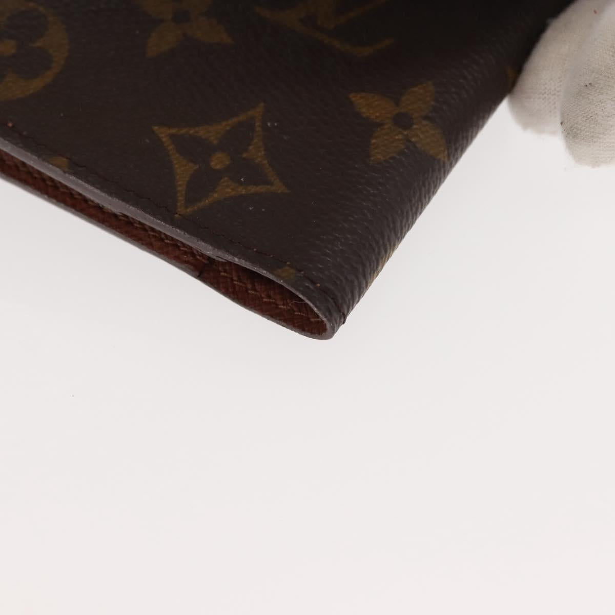 LOUIS VUITTON Monogram Agenda Mini Day Planner Cover R20007 LV Auth 147101