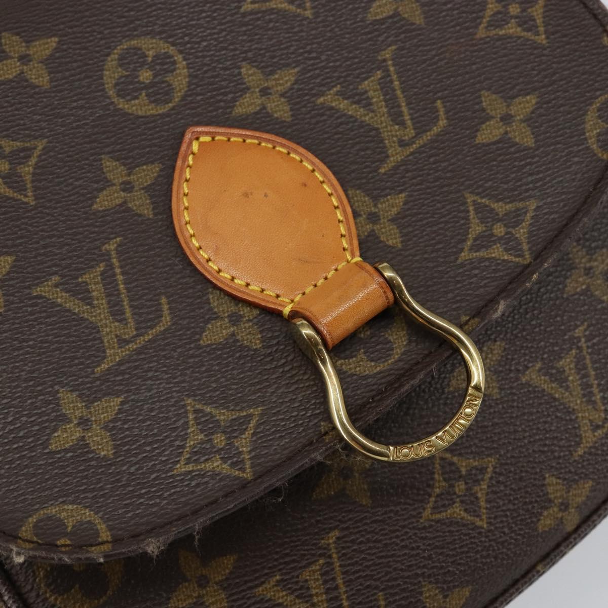 LOUIS VUITTON Monogram Saint Cloud MM Shoulder Bag M51243 LV Auth 147121